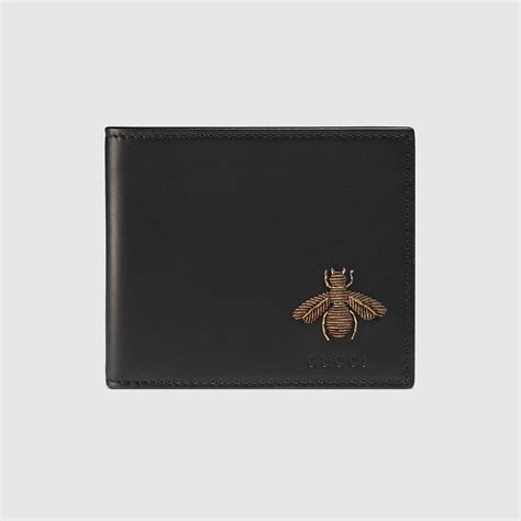 mens gucci wallet bee|Gucci bi folding wallet.